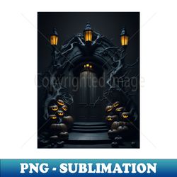Old Mausoleum Entrance - Elegant Sublimation PNG Download - Boost Your Success with this Inspirational PNG Download