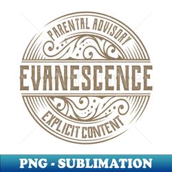 evanescence vintage ornament - Decorative Sublimation PNG File - Boost Your Success with this Inspirational PNG Download