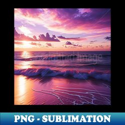 Romantic Seaside - Trendy Sublimation Digital Download - Perfect for Sublimation Art