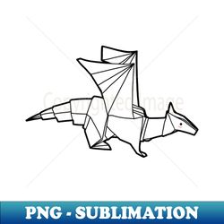 Origami Dragon - Stylish Sublimation Digital Download - Revolutionize Your Designs