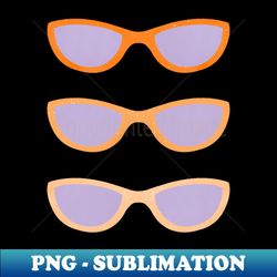 Orange and purple sunglasses - Creative Sublimation PNG Download - Perfect for Personalization