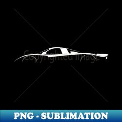 Nissan R390 GT1 Silhouette - PNG Transparent Sublimation Design - Unleash Your Creativity