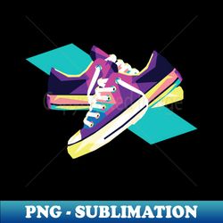 Legend Shoes WPAP fullcollor 2 - Artistic Sublimation Digital File - Perfect for Sublimation Mastery