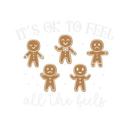 Its Ok To Feel All The Feels Mental Health Awareness SVG