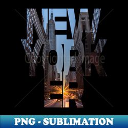 New Yorker - Retro PNG Sublimation Digital Download - Boost Your Success with this Inspirational PNG Download