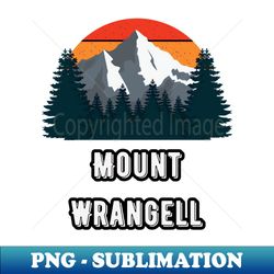 Mount Wrangell - Unique Sublimation PNG Download - Perfect for Sublimation Art