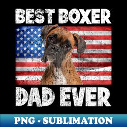 best boxer dad ever - retro png sublimation digital download - perfect for sublimation art