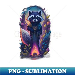 Magic Raccoon - Creative Sublimation PNG Download - Capture Imagination with Every Detail
