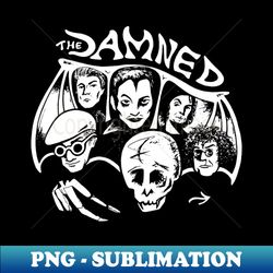 The Damned retro vintage - Exclusive PNG Sublimation Download - Bring Your Designs to Life