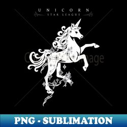 Unicorn Star League - Instant PNG Sublimation Download - Spice Up Your Sublimation Projects