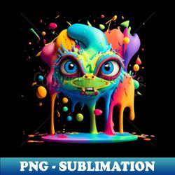 Monster Mash color explosion - Modern Sublimation PNG File - Unleash Your Inner Rebellion