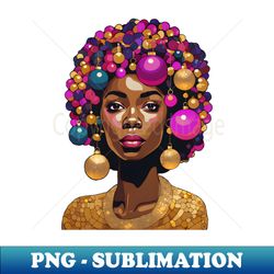 Xmas Glam 1 - PNG Transparent Sublimation Design - Transform Your Sublimation Creations