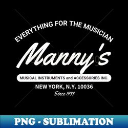Mannys Music 1935 - Unique Sublimation PNG Download - Create with Confidence