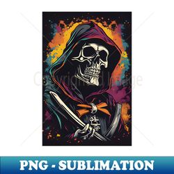 Scull - PNG Transparent Sublimation File - Instantly Transform Your Sublimation Projects