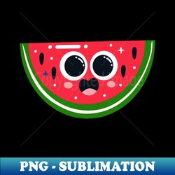 Watermelon kawaii - High-Resolution PNG Sublimation File - Boost Your Success with this Inspirational PNG Download