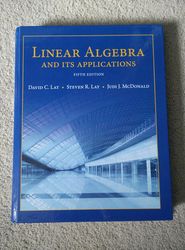 Linear Algebra and Its Applications 5th Edition