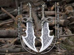 God of War Blades of Chaos Metal, God of War Blades of Chaos Sword Twin Blades