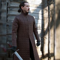 Jon Snow Quilted Armor (replica) / House Stark / Medieval Quilted Armor / Jon Snow Costume / Gambeson Season 7,8