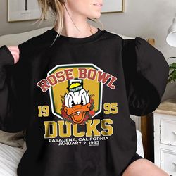 vintage oregon ducks football crewneck sweatshirt, rose bowl shirt, football game day shirt, gildan sweatshirt, football
