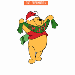 winnie the pooh christmas png