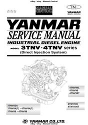Yanmar Industrial Diesel Engine 3TNV 4TNV Series - Service Manual