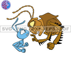 Bugs Life Svg, Hopper Svg, Cartoon Customs Svg, Incledes Png DSD & AI Files Great For DTF, DTG 03