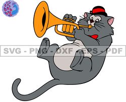 Disney Cat Svg, Kitten Cat Marie Png, Cartoon Customs SVG, EPS, PNG, DXF 171