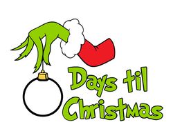 Grinch Christmas SVG, christmas svg, grinch svg, grinchy green svg, funny grinch svg, cute grinch svg, santa hat svg 258