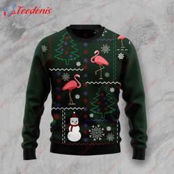 Flamingo Lover Ugly Christmas Sweater, Ugly Christmas Sweater Sale Womens  Wear Love, Share Beauty