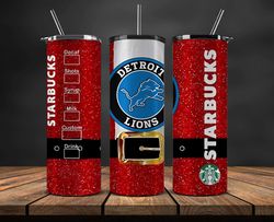 Detroit Lions Christmas Tumbler Png, NFL Merry Christmas Png, NFL, NFL Football Png 76