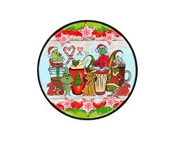 Grinch Christmas SVG, christmas svg, grinch svg, grinchy green svg, funny grinch svg, cute grinch svg, santa hat svg 116
