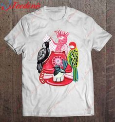 Four Calling Birds 12 Days Of Christmas Pink Classic T-Shirt, Christmas Shirts Mens Long Sleeve  Wear Love, Share Beauty