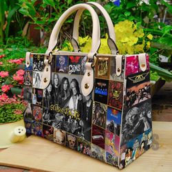 Aerosmith Leather handBag, Music Leather Bag, Travel handbag