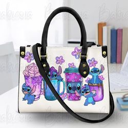 Stitch Disney Bag, Lilo And Stitch Leather Handbag Wallet, Disney Shoulder Bag