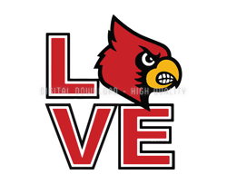Louisville CardinalsRugby Ball Svg, ncaa logo, ncaa Svg, ncaa Team Svg, NCAA, NCAA Design 38