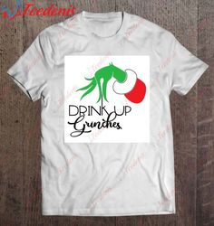 Funny Christmas Gift Drink Up Classic T-Shirt, Kids Family Christmas Shirts  Wear Love, Share Beauty