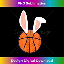 basketball easter rabbit bunny men women kids t-shirt - luxe sublimation png download - lively and captivating visuals