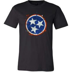 Tennessee State Vintage Grunge Flag U.S T-Shirt