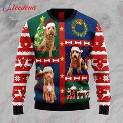 Cute Goldendoodle Ugly Christmas Sweater Design, Ugly Christmas Sweater Sale  Wear Love, Share Beauty