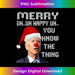 Joe Biden Ugly Christmas Sweater For Men & Women Funny Ugly Tank To - Deluxe PNG Sublimation Download - Tailor-Made for Sublimation Craftsmanship