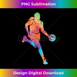 basketball player girl kids women girls basketball - sublimation-optimized png file - crafted for sublimation excellence