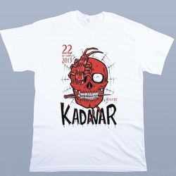 Red Skull Art Kadavar Shirt, Longsleeve T-Shirt
