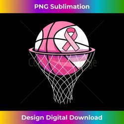 breast cancer support pink basketball love coach - artisanal sublimation png file - crafted for sublimation excellence