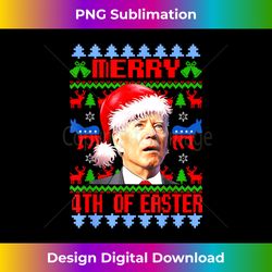 Happy Easter Where Am I Joe Biden Christmas Long Sleeve - Sleek Sublimation PNG Download - Pioneer New Aesthetic Frontiers