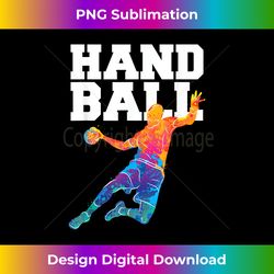 Handball - Sports Lover Athlete Athletic Handball Player - Sophisticated PNG Sublimation File - Ideal for Imaginative Endeavors