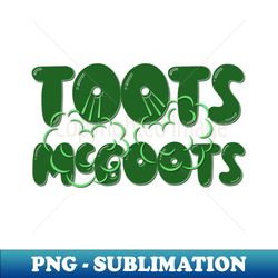 Toots McGoots - Retro PNG Sublimation Digital Download - Vibrant and Eye-Catching Typography