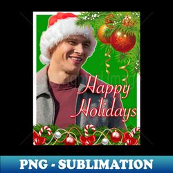 Evan Buck Buckley - Happy Holidays - Creative Sublimation PNG Download - Defying the Norms