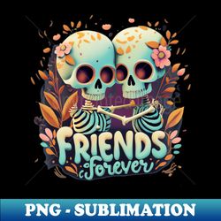 Friends Forever - Premium PNG Sublimation File - Perfect for Creative Projects