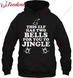 Elf Costume Funny Christmas Party Pajama Mens Womens Tops T-Shirt, Christmas Shirts For Family  Wear Love, Share Beauty
