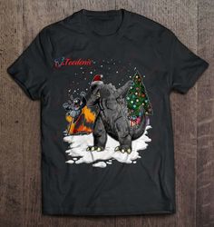 Dabbing Godzilla Christmas Sweater T-Shirt, Funny Christmas Shirts Mens  Wear Love, Share Beauty